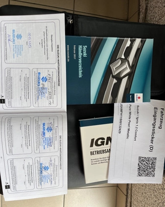 Suzuki Ignis cena 44900 przebieg: 43500, rok produkcji 2017 z Stęszew małe 379